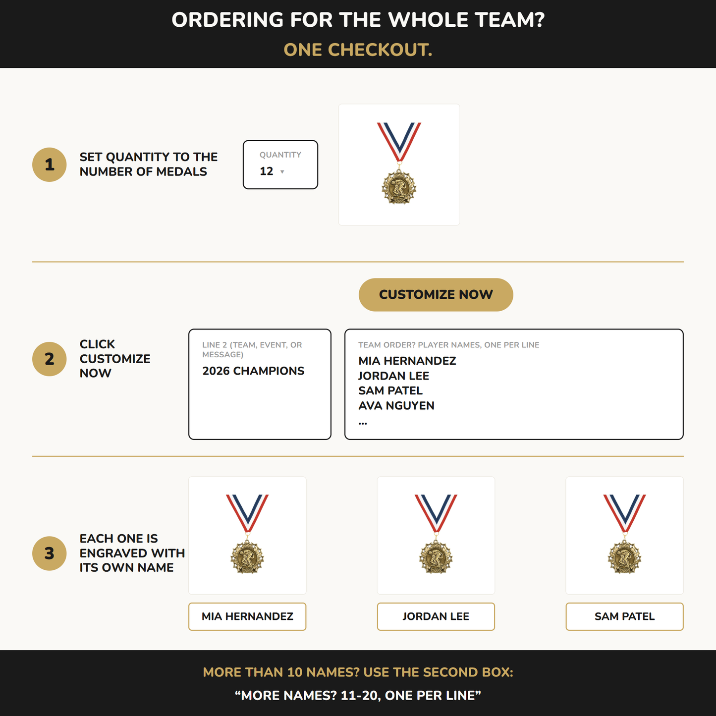 Personalized Wrestling Team Medals, Wrestler Medallions with Neck Ribbon, Wrestler Awards for Players and Coaches