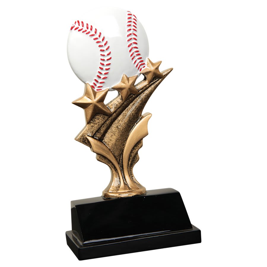 Personalized Sports Trophy 5.5" - Custom Engraved TS for Team, Coach & MVP - View 1