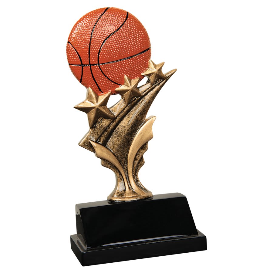 Personalized Sports Trophy 5.5" - Custom Engraved TS for Team, Coach & MVP - View 1