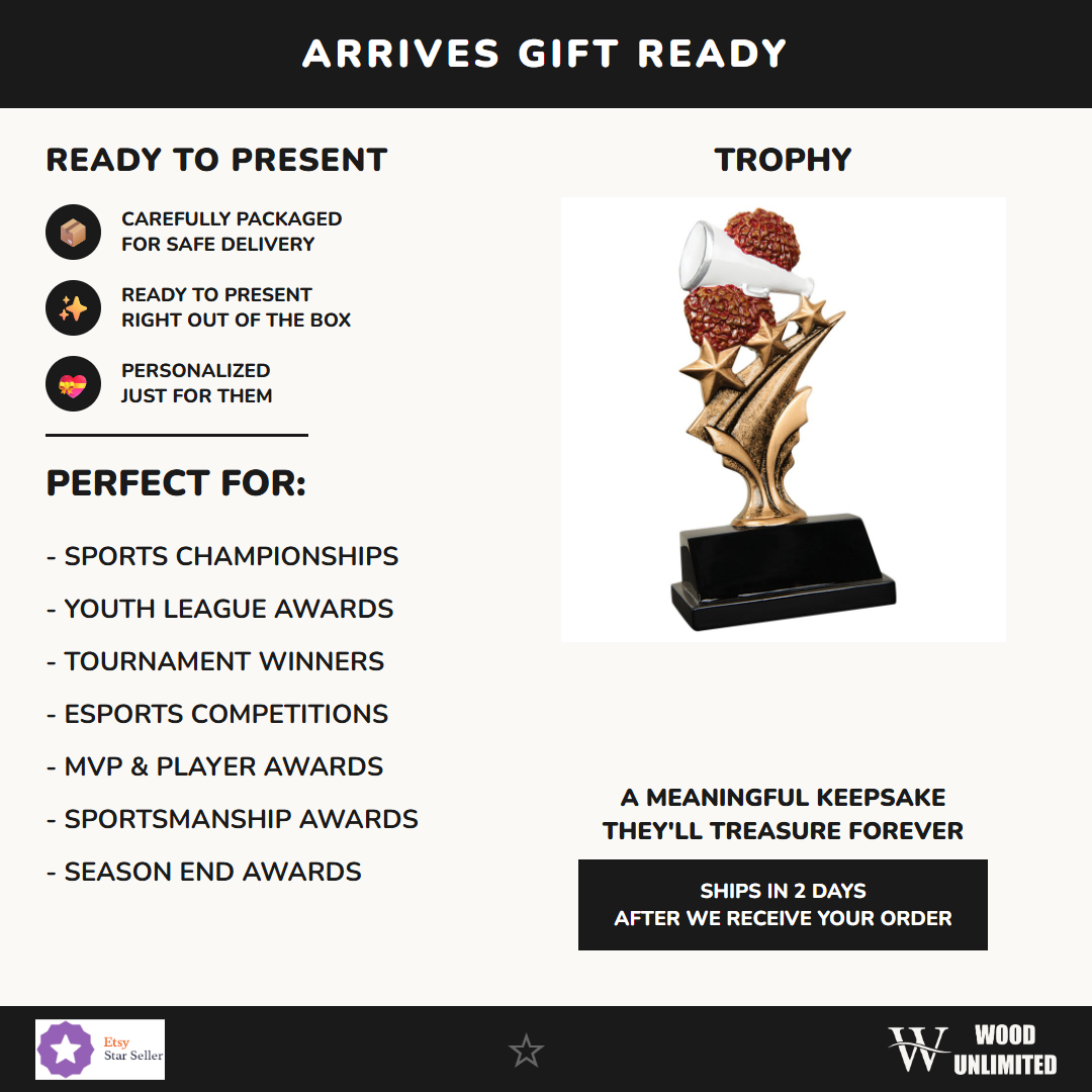 Cheer Trophy - gift info