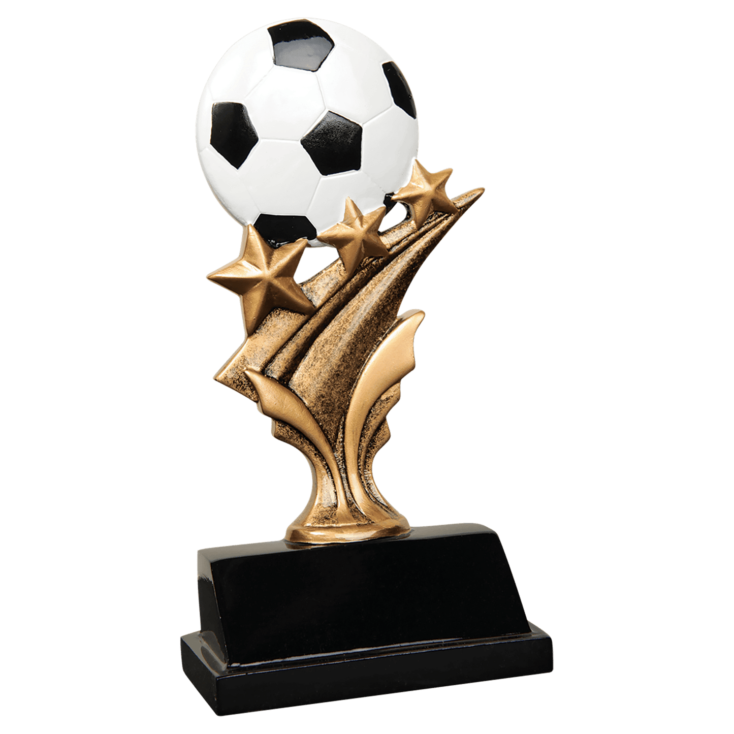 Personalized Soccer Trophy 5.5" - Custom Engraved TS for Team, Coach & MVP - View 1