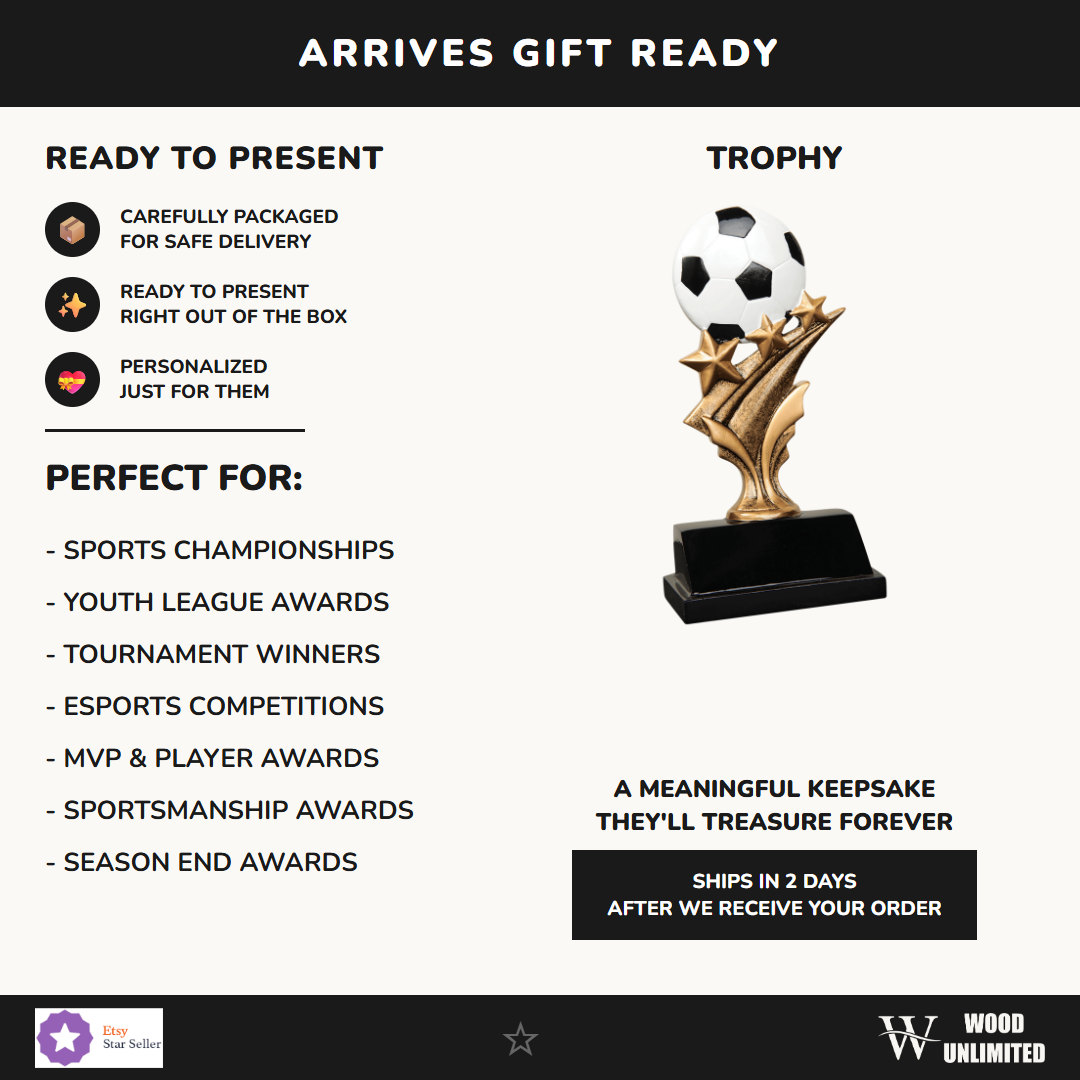 Soccer Trophy - gift info