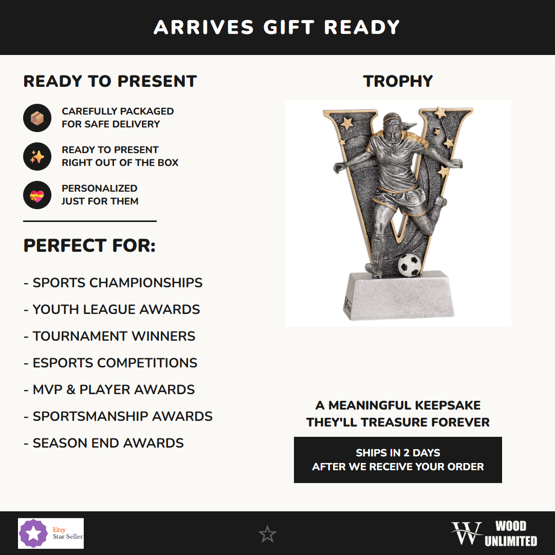 Soccer Trophy - gift info