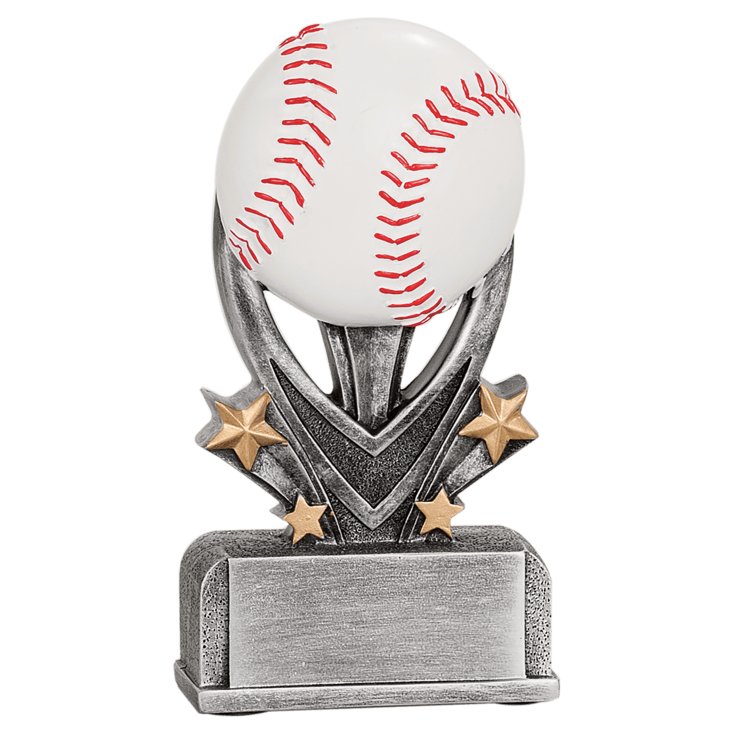 Personalized Sports Trophy 5.5" - Custom Engraved VSR for Team, Coach & MVP - View 1