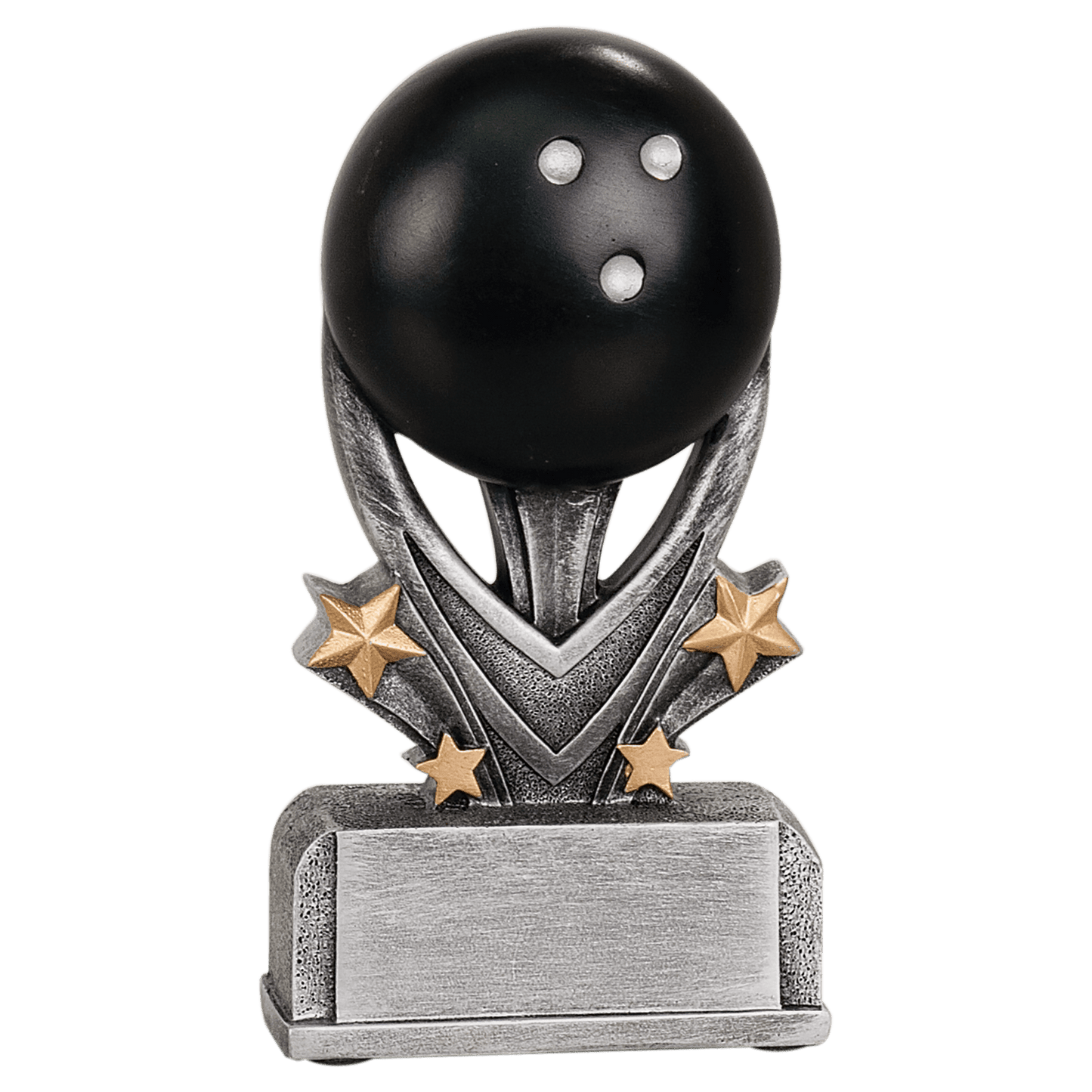 Personalized Sports Trophy 5.5" - Custom Engraved VSR for Team, Coach & MVP - View 1