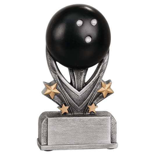 Personalized Sports Trophy 5.5" - Custom Engraved VSR for Team, Coach & MVP - View 1