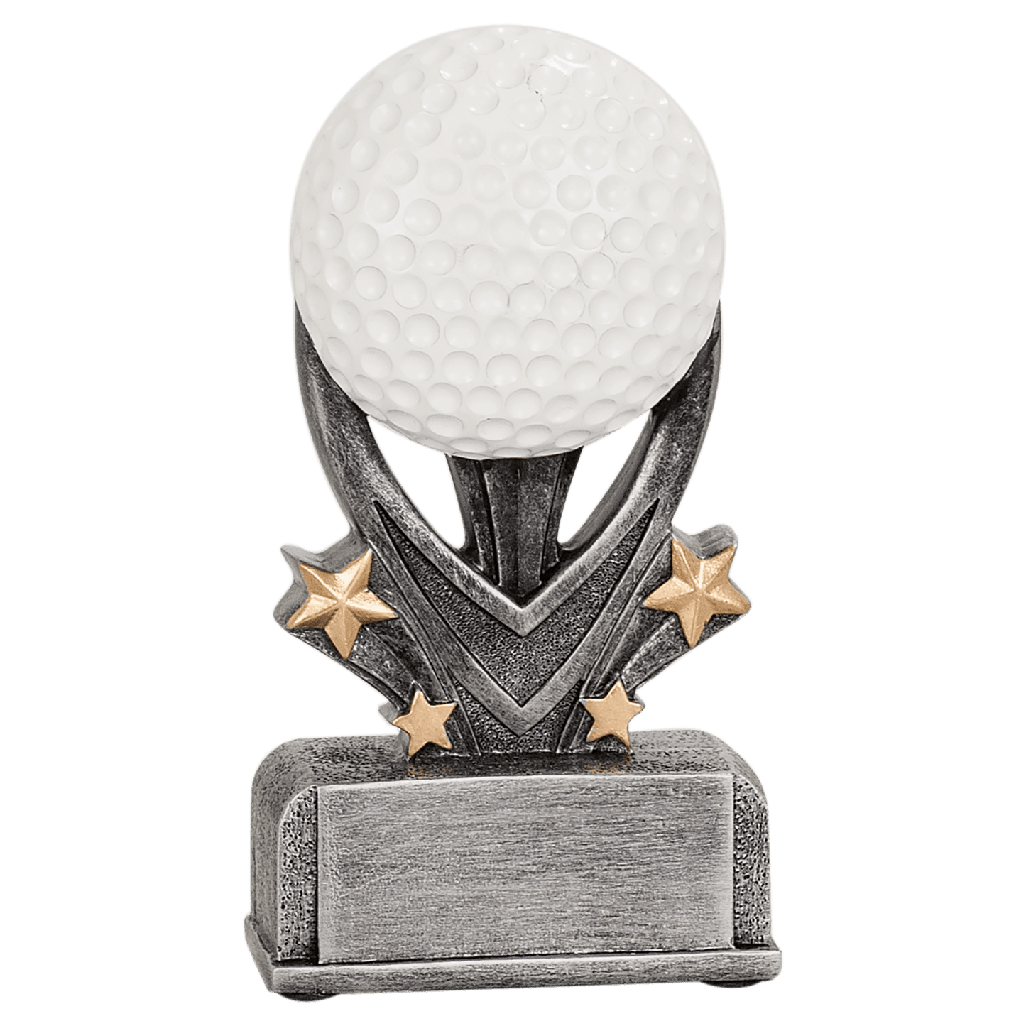 Personalized Golf Trophy 5.5" - Custom Engraved VSR for Team, Coach & MVP - View 1