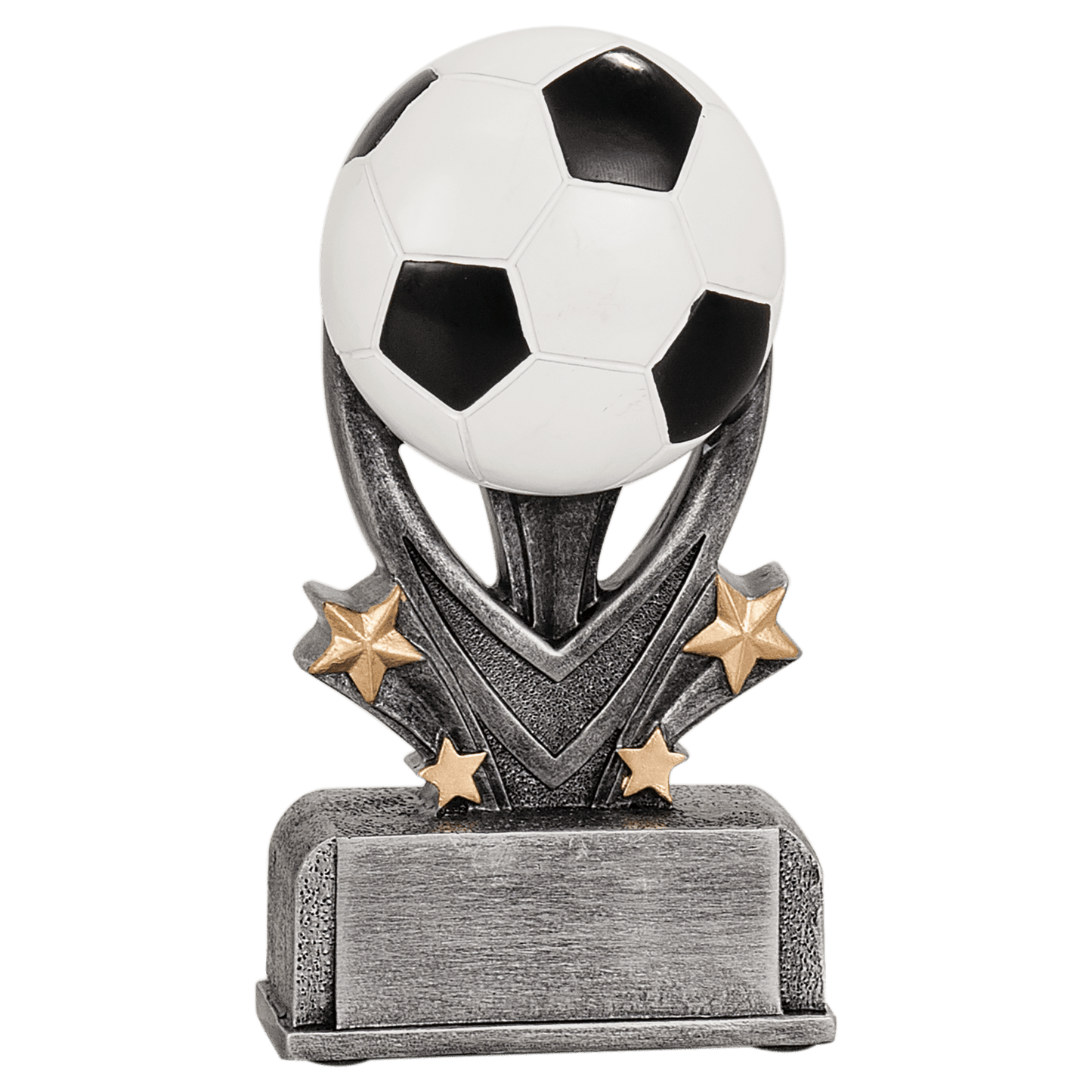 Personalized Sports Trophy 5.5" - Custom Engraved VSR for Team, Coach & MVP - View 1
