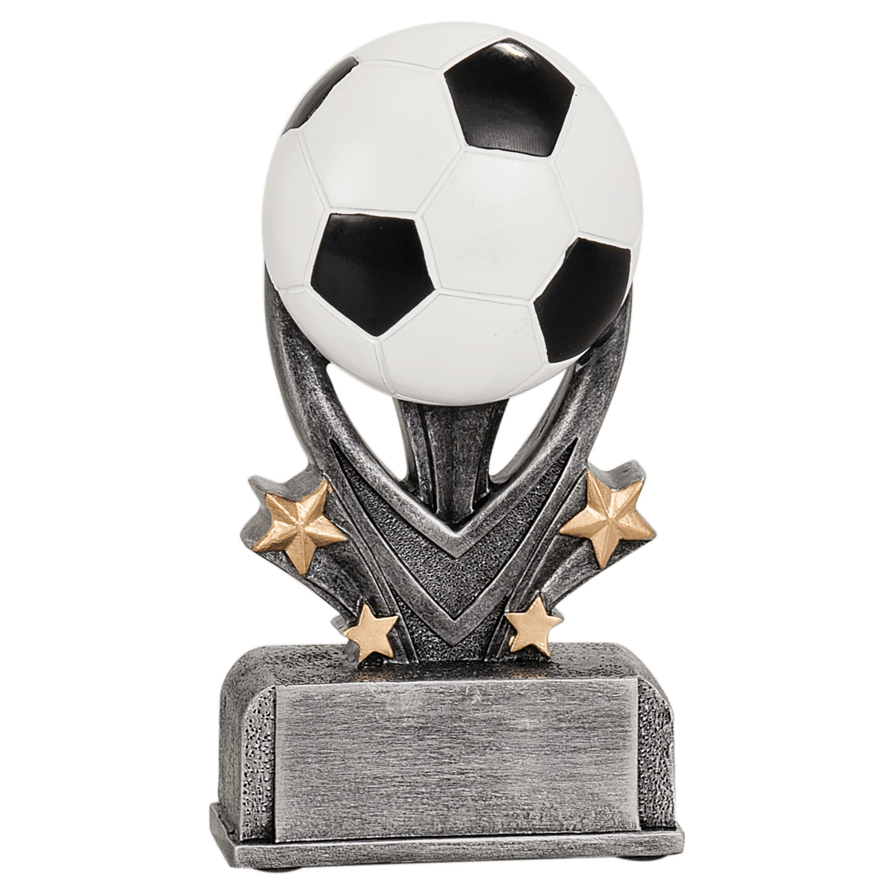 Personalized Sports Trophy 5.5" - Custom Engraved VSR for Team, Coach & MVP - View 1
