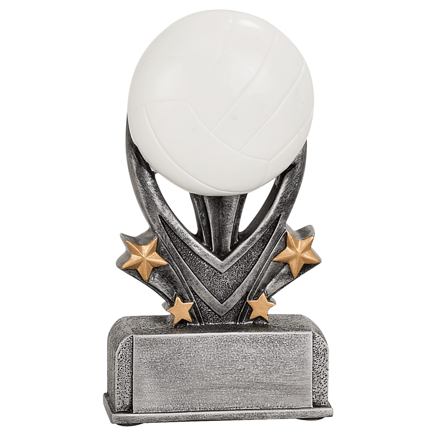 Personalized Sports Trophy 5.5" - Custom Engraved VSR for Team, Coach & MVP - View 1