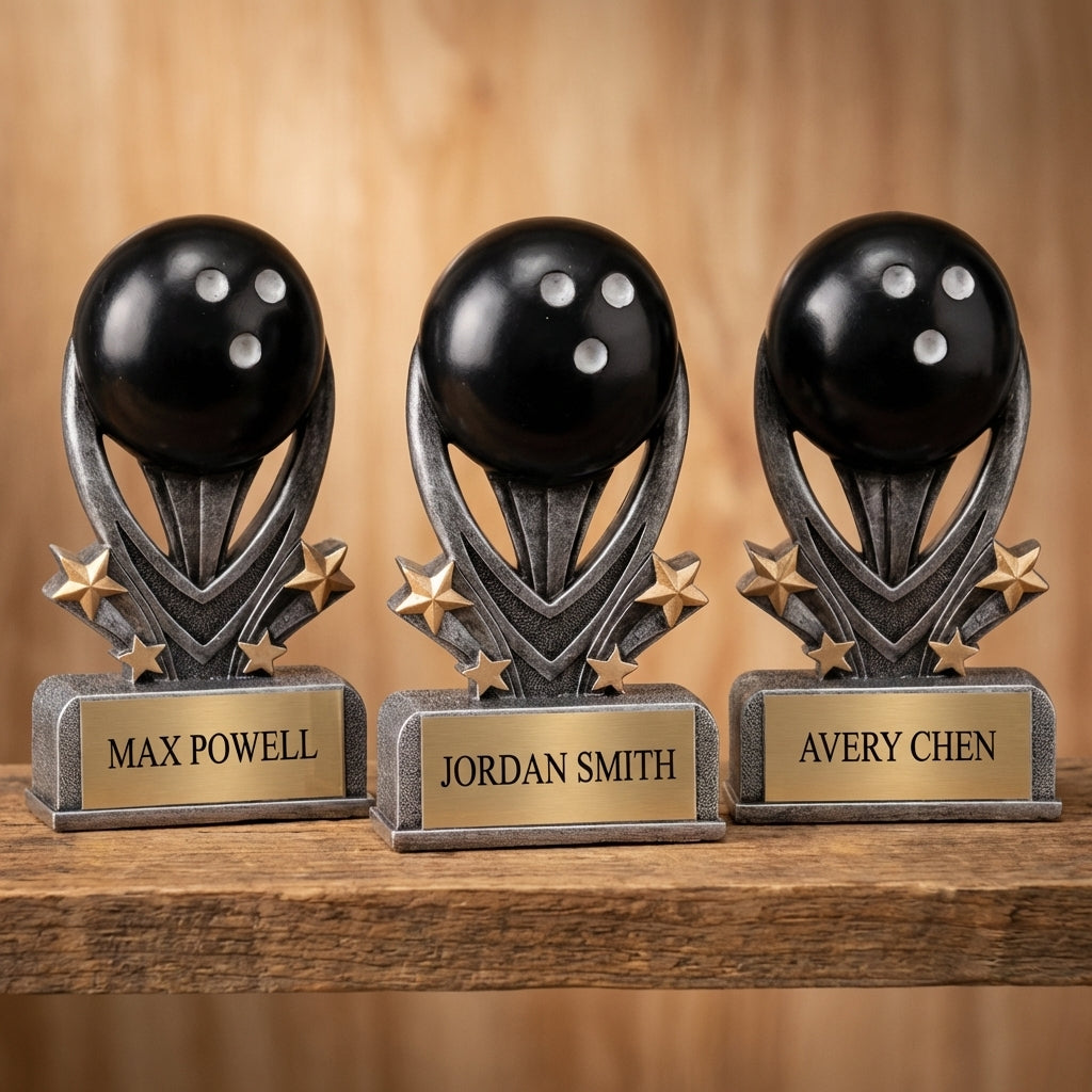 Personalized Sports Trophy 7" - Custom Engraved VSR for Team, Coach & MVP - View 4