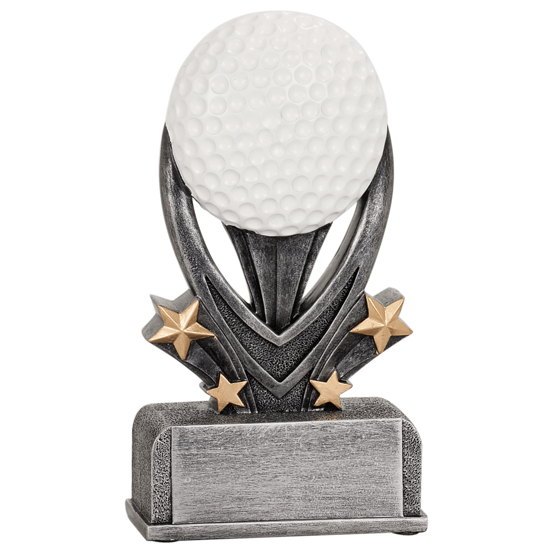 Personalized Golf Trophy 7" - Custom Engraved VSR for Team, Coach & MVP - View 1