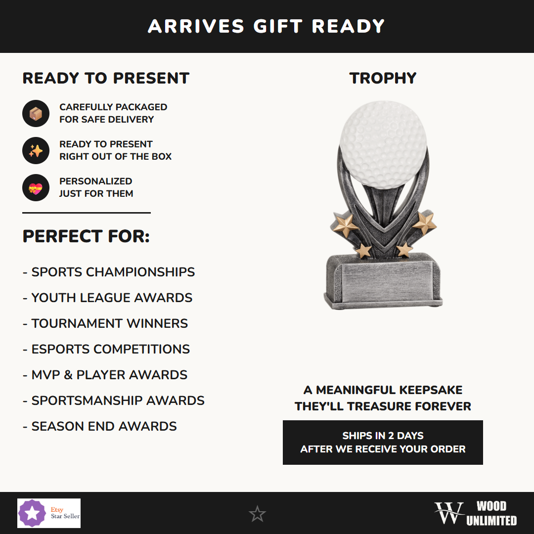 Golf Trophy - gift info