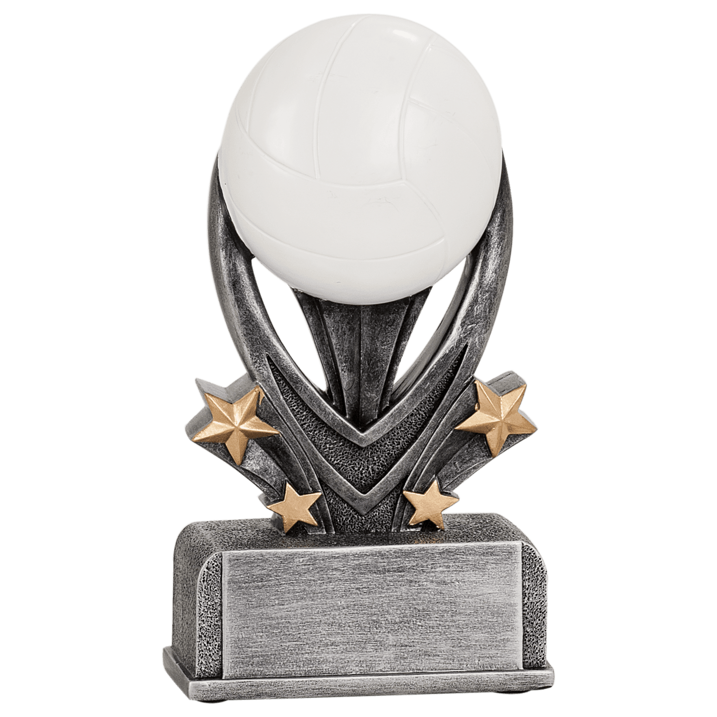 Personalized Volleyball Trophy 7" - Custom Engraved VSR for Team, Coach & MVP - View 1