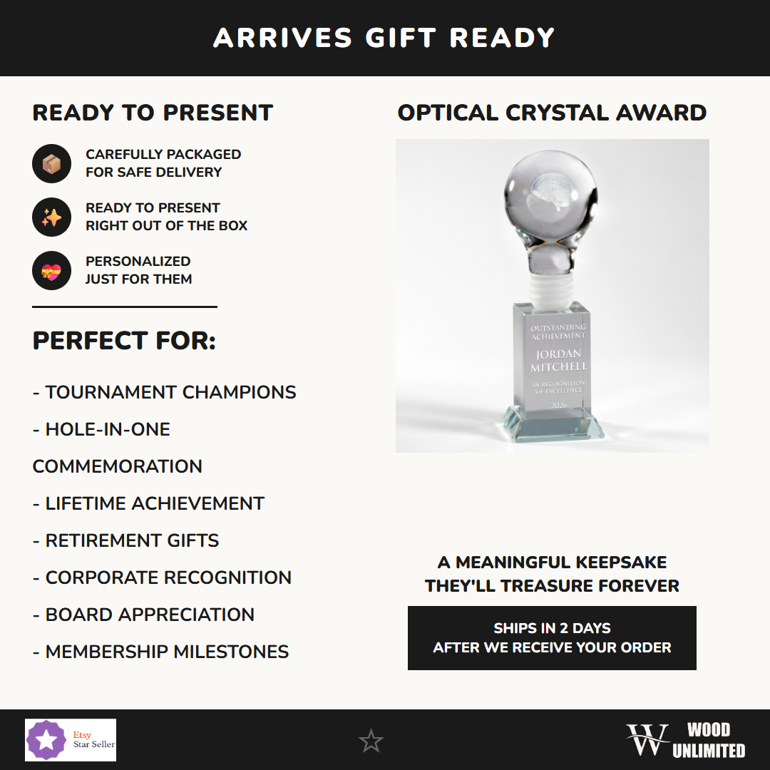Gift-ready personalized Basketball Crystal Award crystal award, perfect for ceremonies, retirements, and corporate recognition