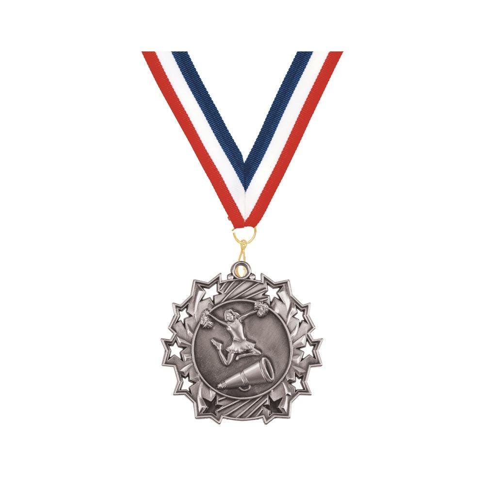 Customer reviews for Wood Unlimited cheerleading medal with 5-star ratings