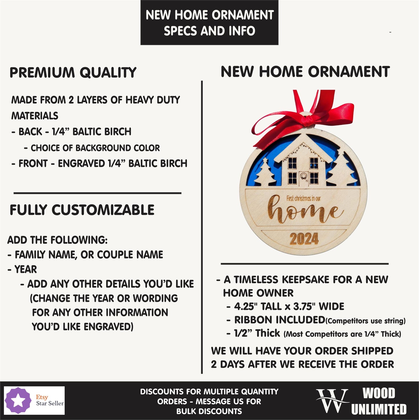 Personalized Ornament from Etsy 1829344825