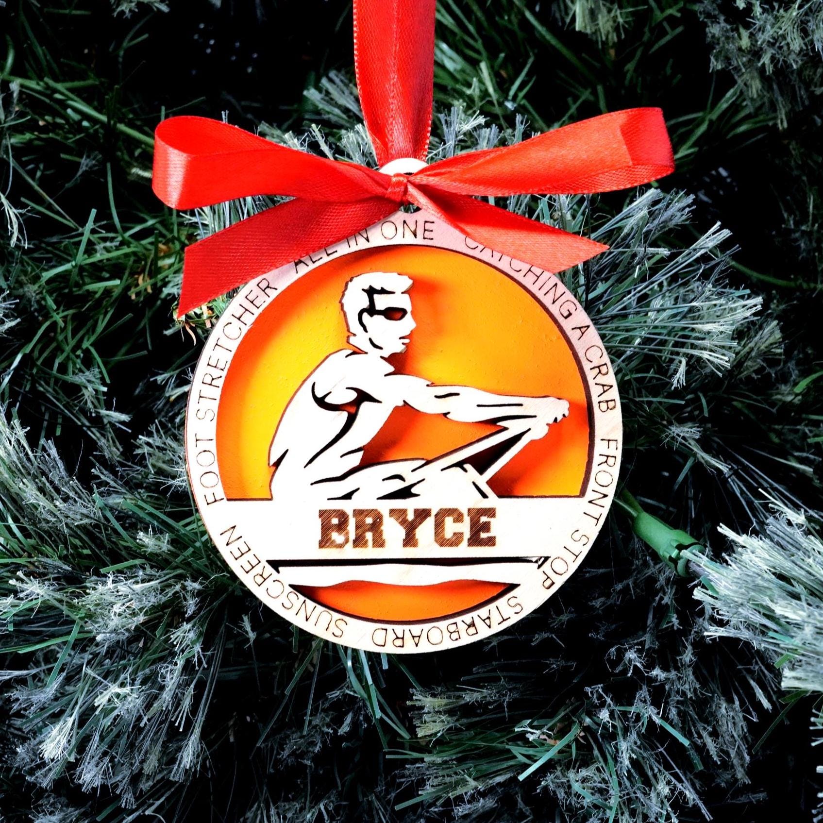 Personalized Rowing Christmas Ornament Gift for Rower, Rower Gift, Christmas Gift for Rowing Coach, Rower Ornament - Personalized Holiday Ornament