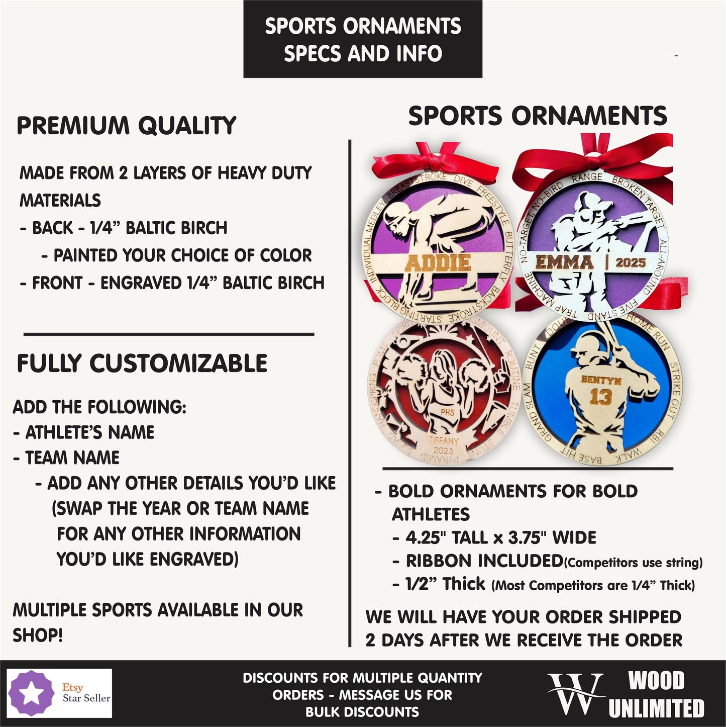 Personalized Ornament from Etsy 4373263597