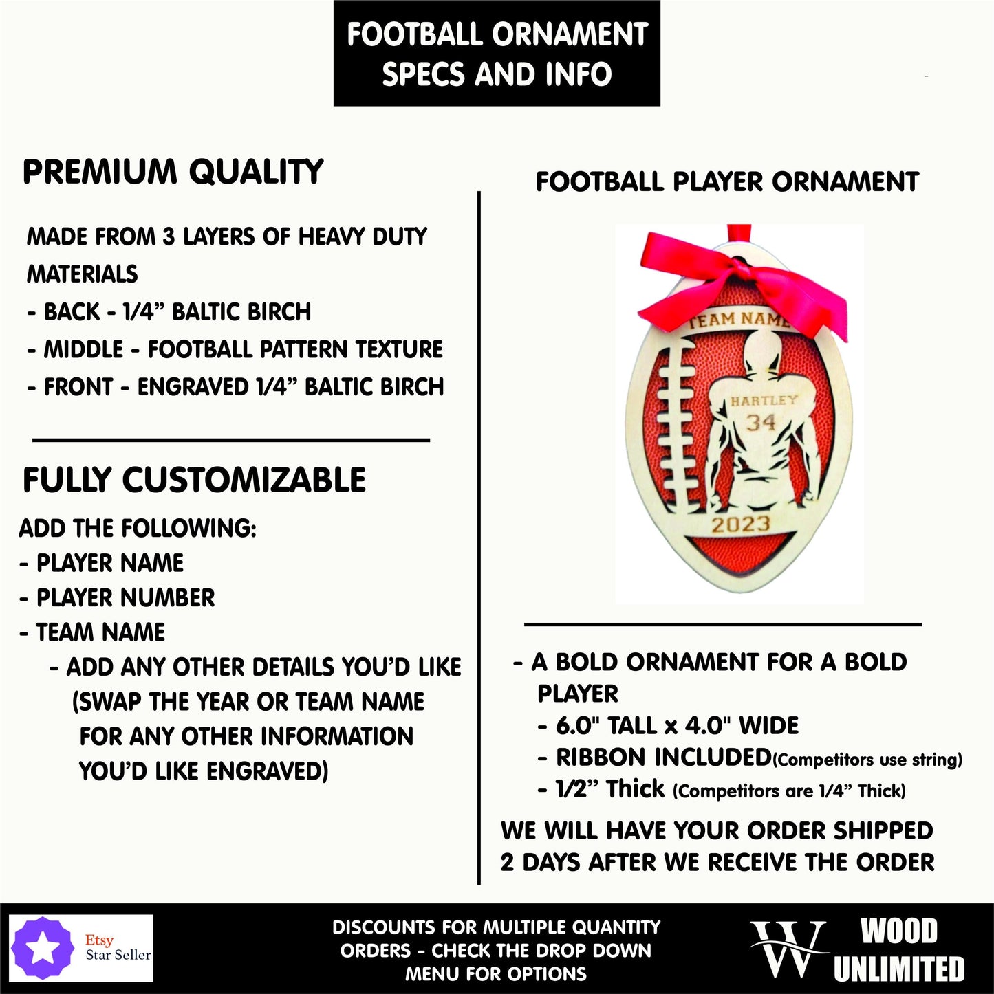 Personalized Ornament from Etsy 4398189011