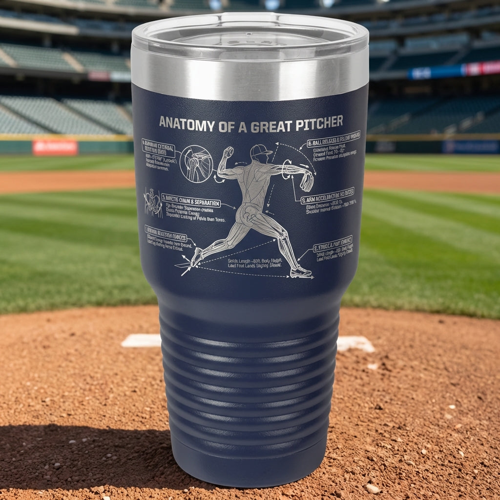 Personalized Custom Tumbler Gift - Laser Engraved 30oz Large Insulated Mug - Durable Stainless Steel Drinkware - Custom Name - View 8