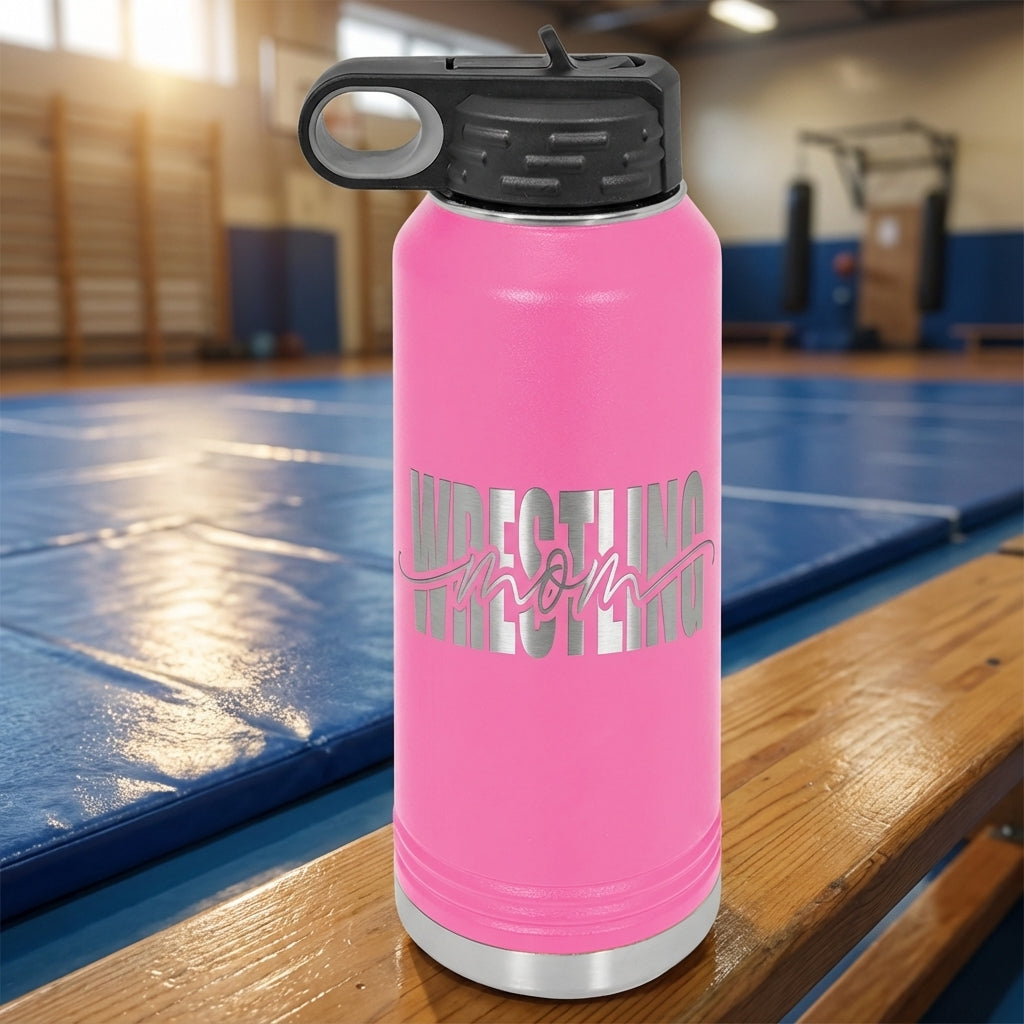Personalized 32oz Water Bottle | Custom Laser Engraved Insulated Tumbler | Durable Outdoor Drinkware Gift for Him Her - View 7