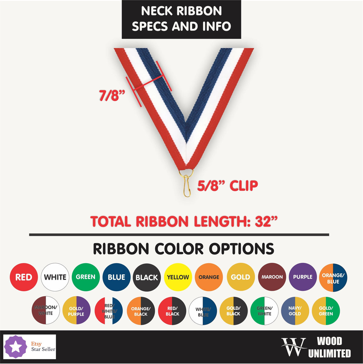 Personalized golf medal in gold, silver, and bronze with custom engraved text and neck ribbon