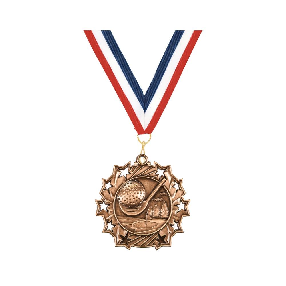 Customer reviews for Wood Unlimited golf medal with 5-star ratings
