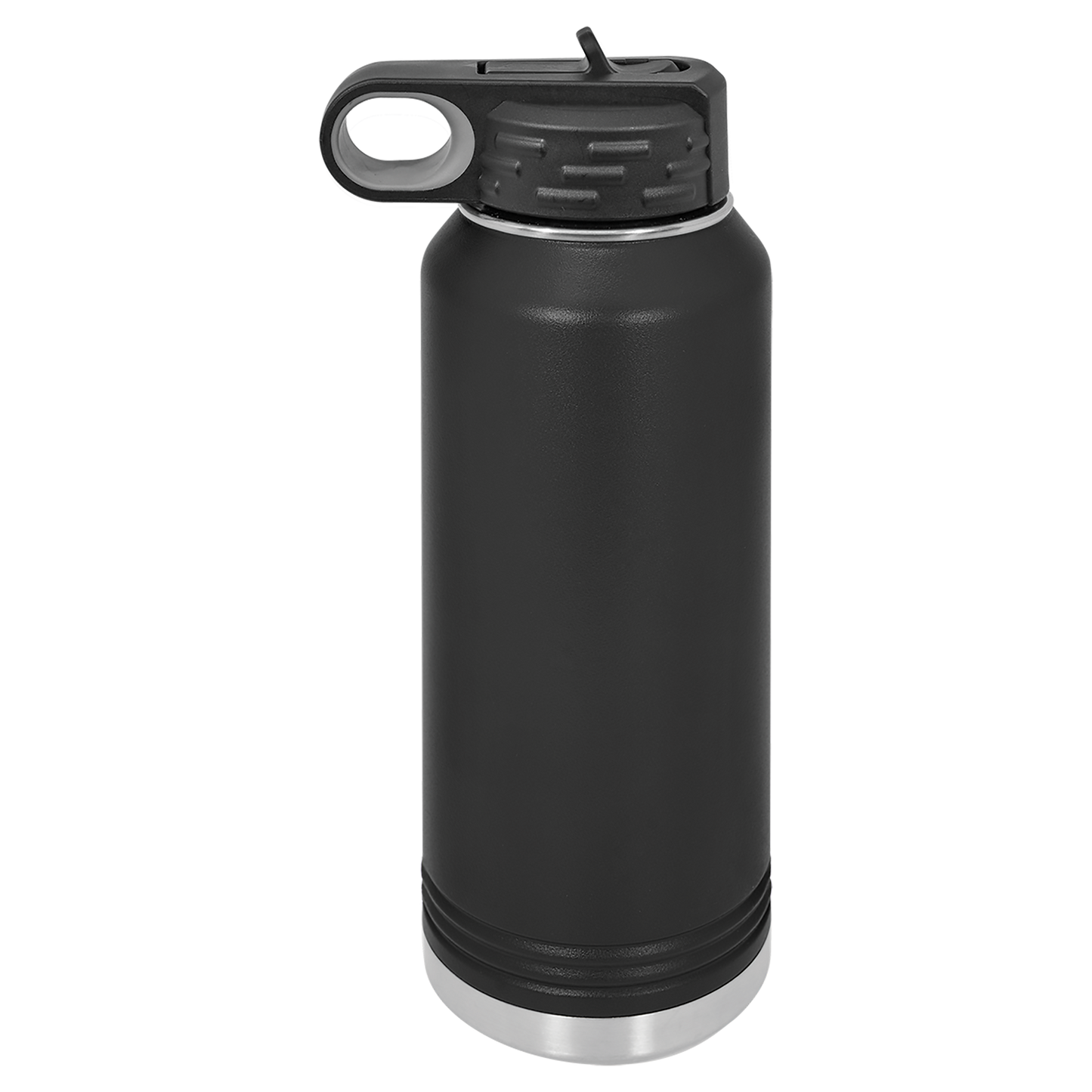 32oz Water Bottle in Black - Express Fitness 24/7