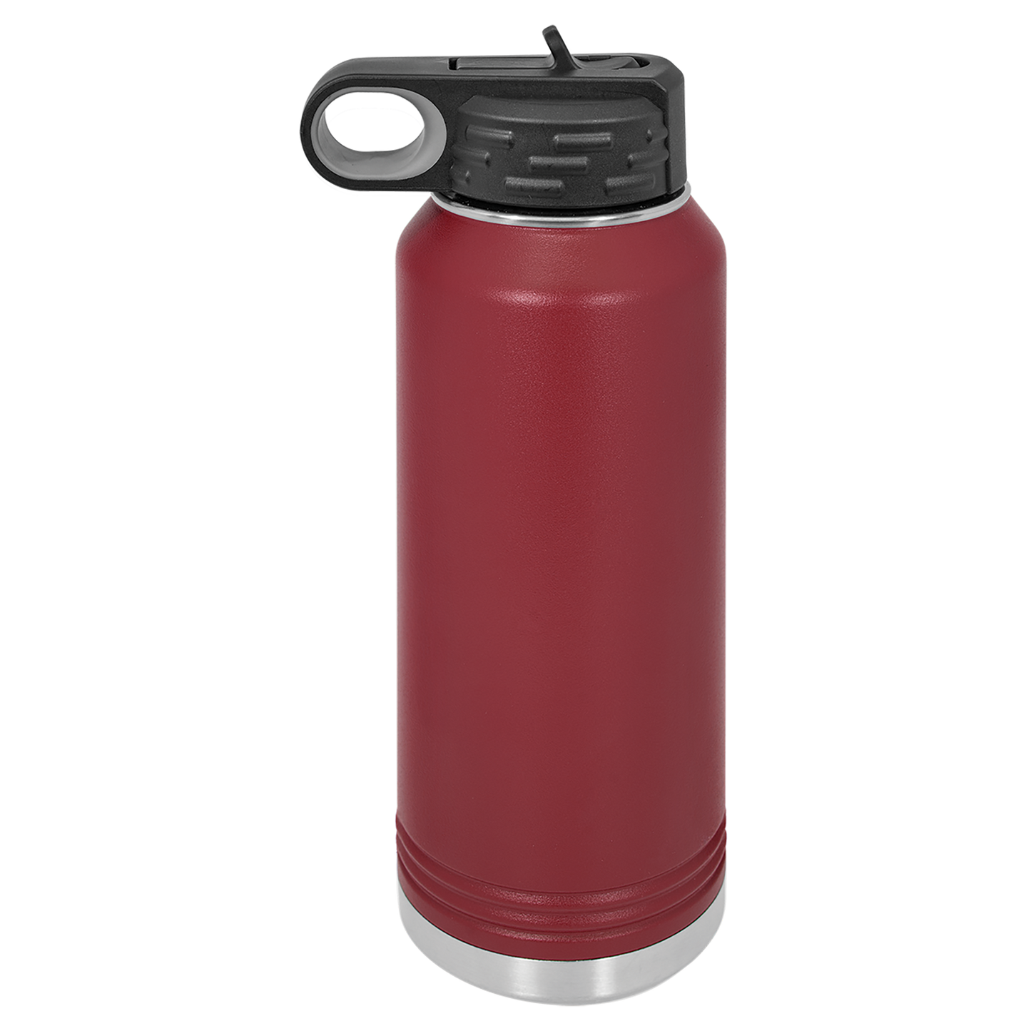 32oz Water Bottle in Maroon - Express Fitness 24/7