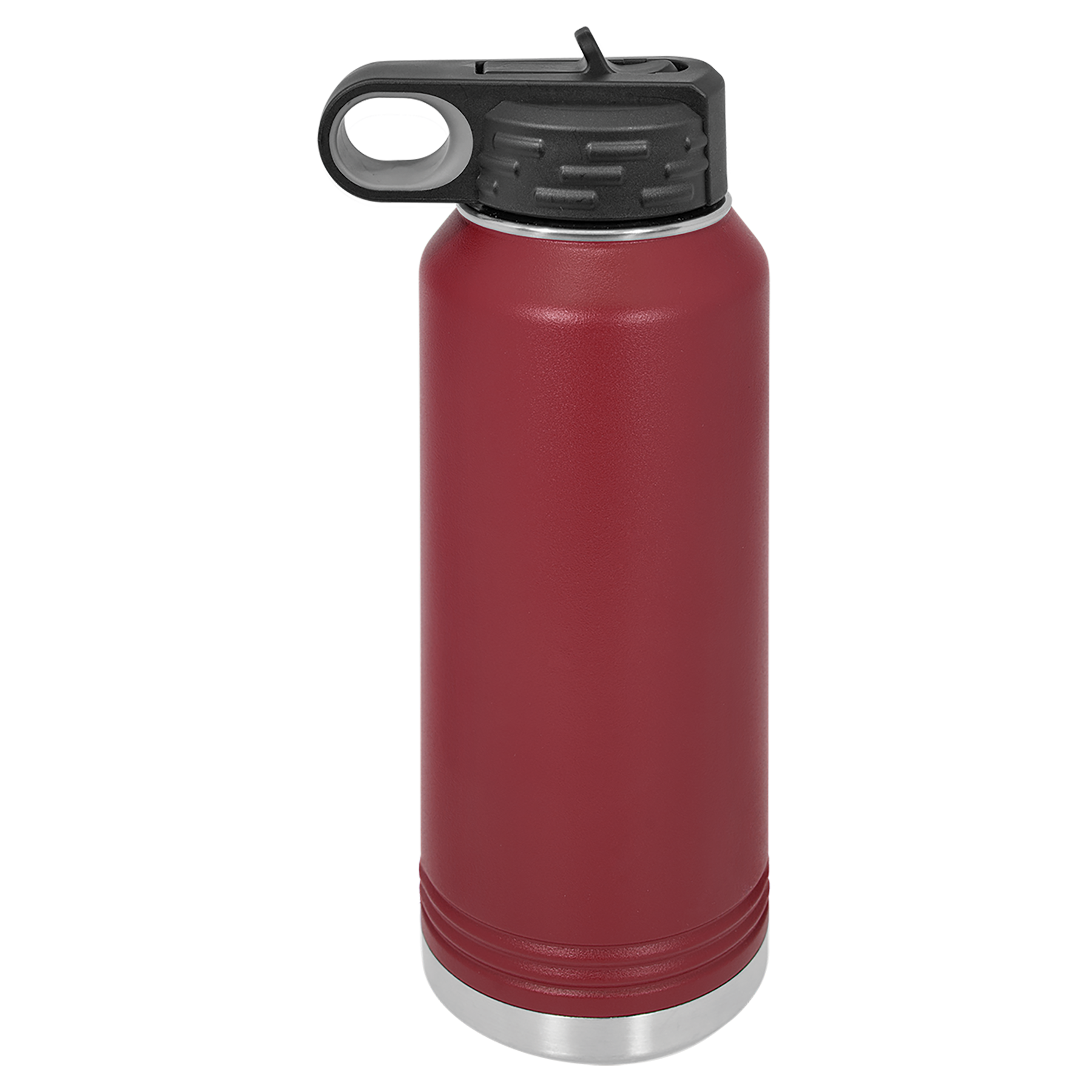 32oz Water Bottle in Maroon - Express Fitness 24/7