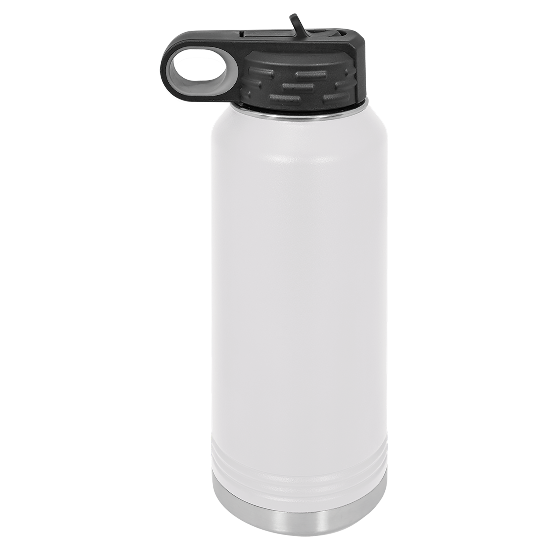 32oz Water Bottle in White - Express Fitness 24/7