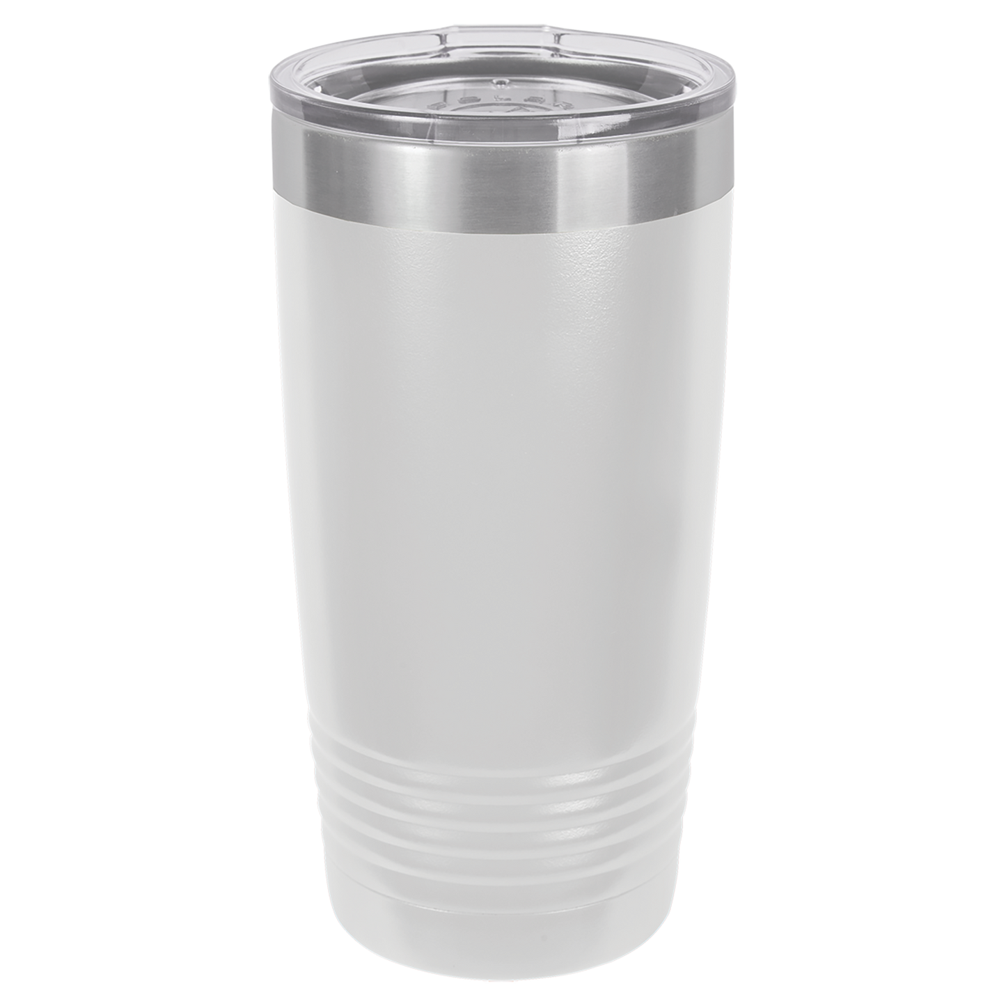 20oz Tumbler in White - Express Fitness 24/7