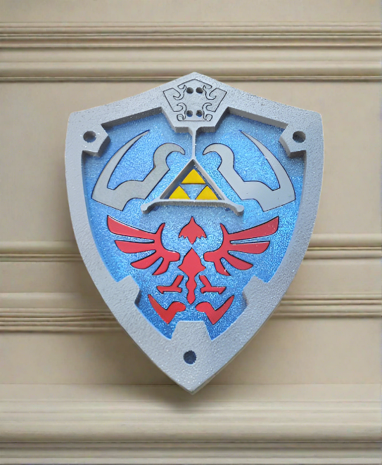 Laser Cut Hylian Shield - Legend of Zelda Laser Cut Shield - Breath of the Wild - Image 12 of 12