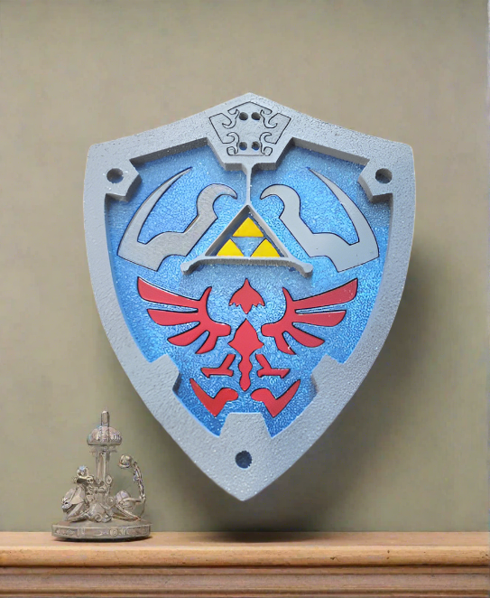 Laser Cut Hylian Shield - Legend of Zelda Laser Cut Shield - Breath of the Wild - Main product image