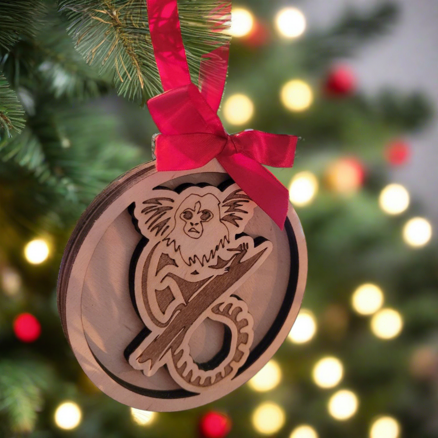 Marmoset Christmas Ornament