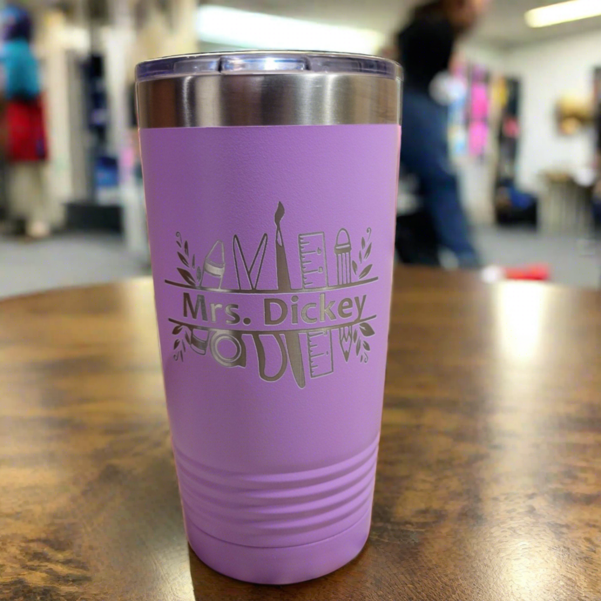 Personalized Teach Tumbler, Gift for teacher, Teacher Appreciation Gift, Coffee Mug for Teacher, Personalized drink Cup for teacher