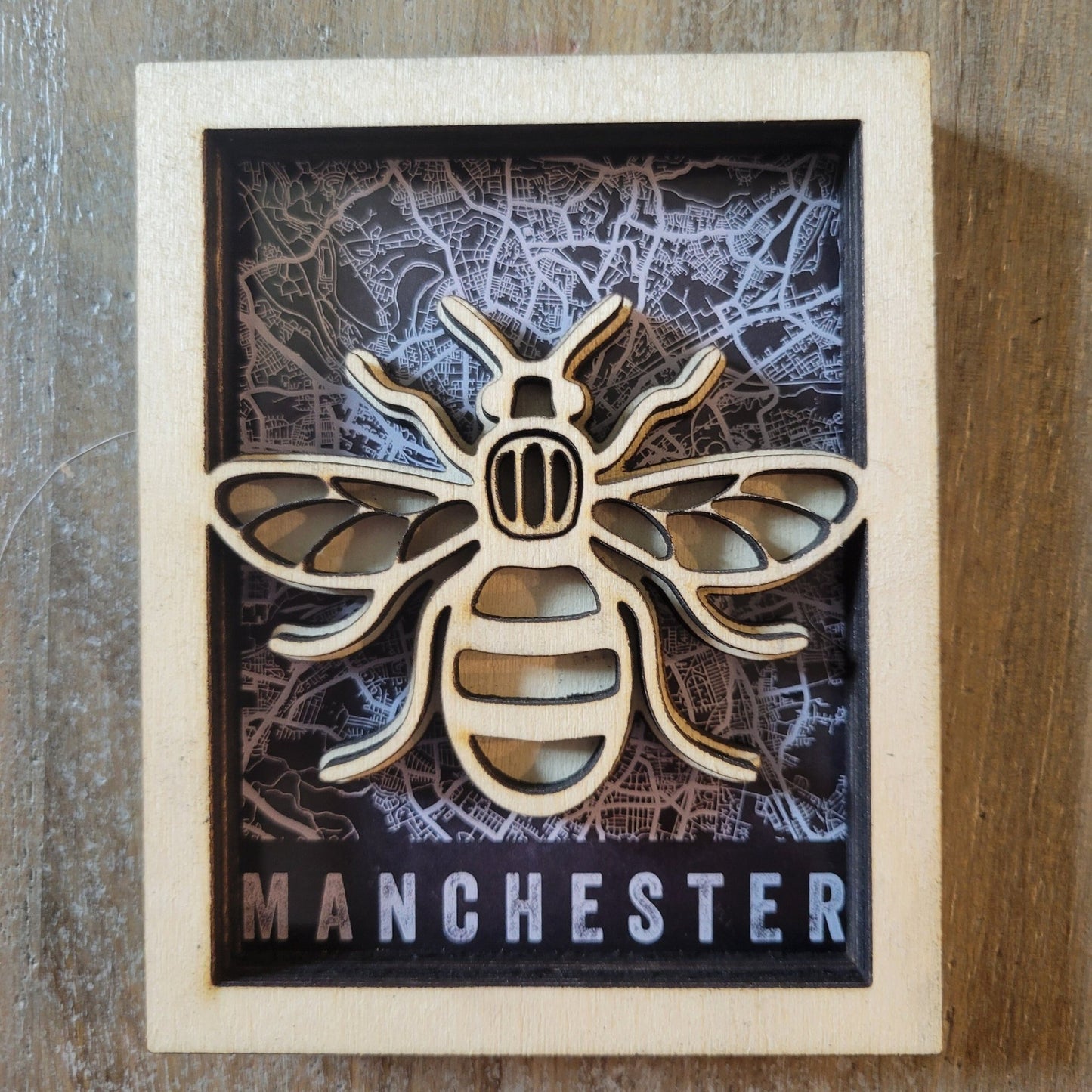 Bumble Bee / Honey Bee / Manchester Bee - Digital File Bundle for Laser Cutters - Glowforge Ready - Wood Unlimited#