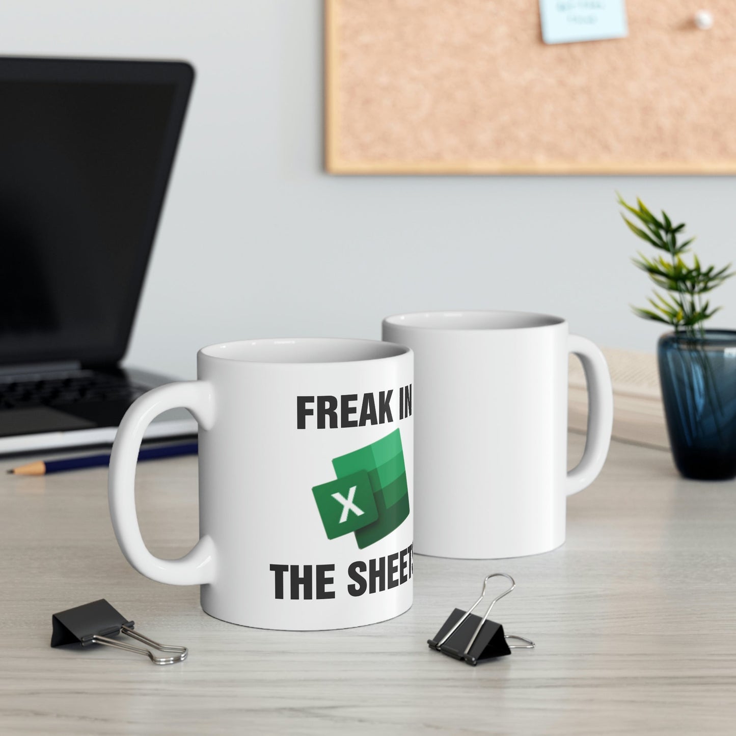 Freak in the Sheets - Excel Mug - Funny Gift for Accountant - Wood Unlimited#