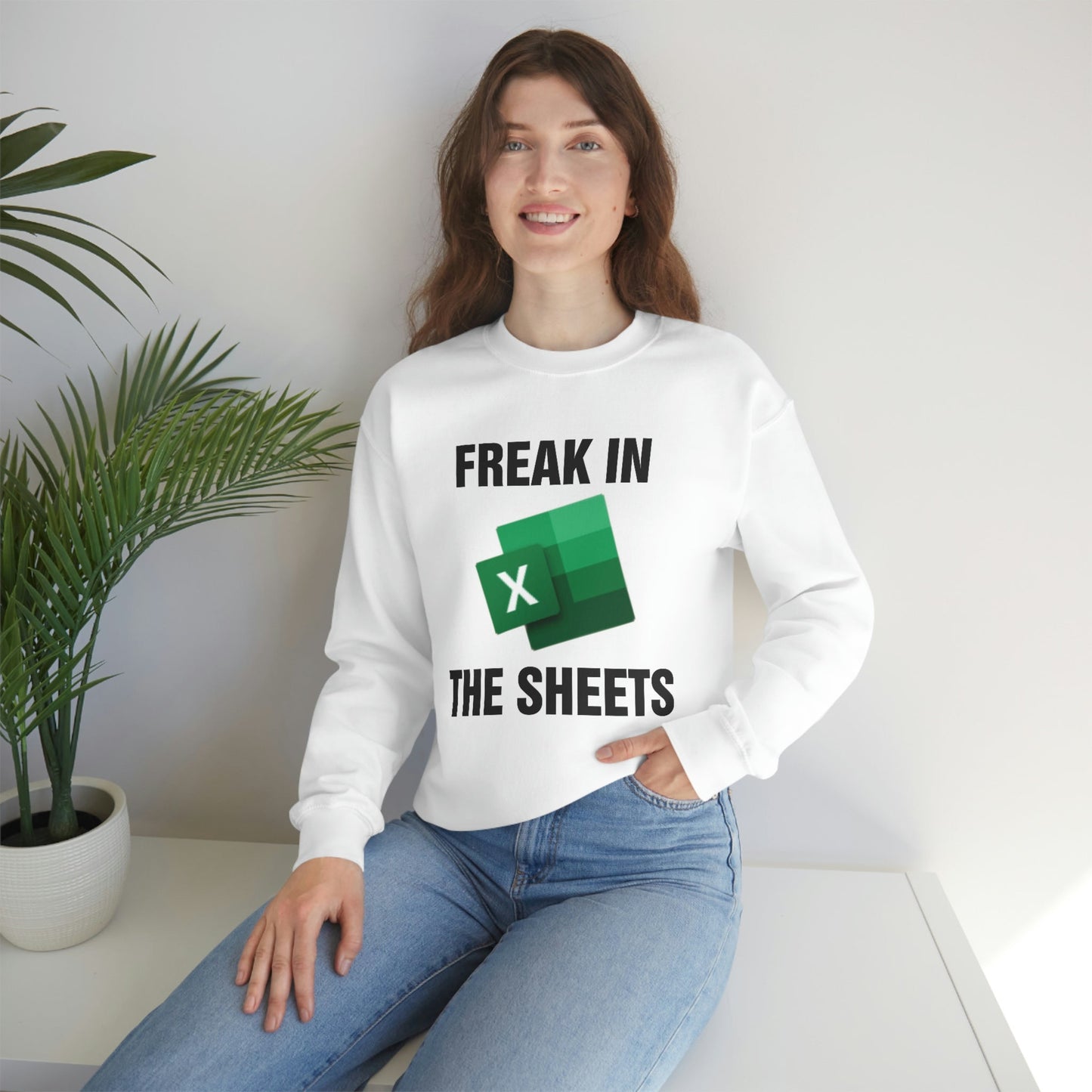 Freak in the Sheets Sweatshirt, Unisex Sweatshirt, Accountant Gift - Wood Unlimited#