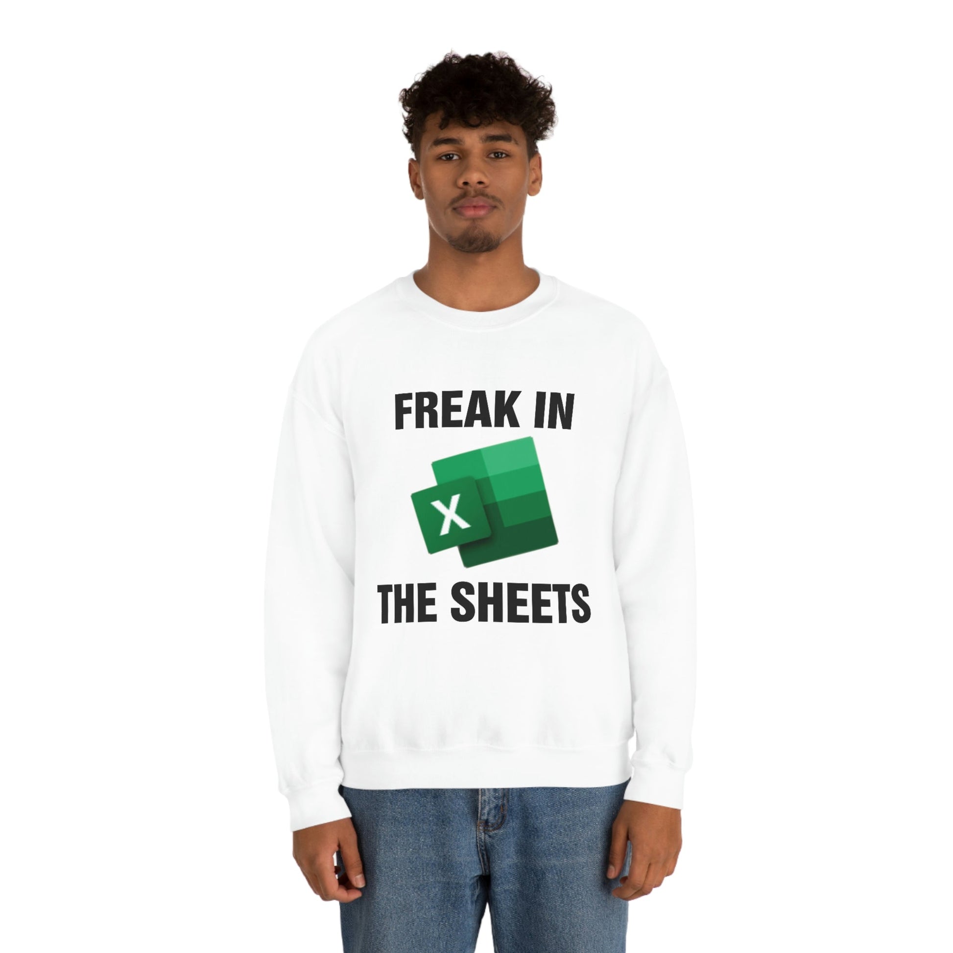 Freak in the Sheets Sweatshirt, Unisex Sweatshirt, Accountant Gift - Wood Unlimited#