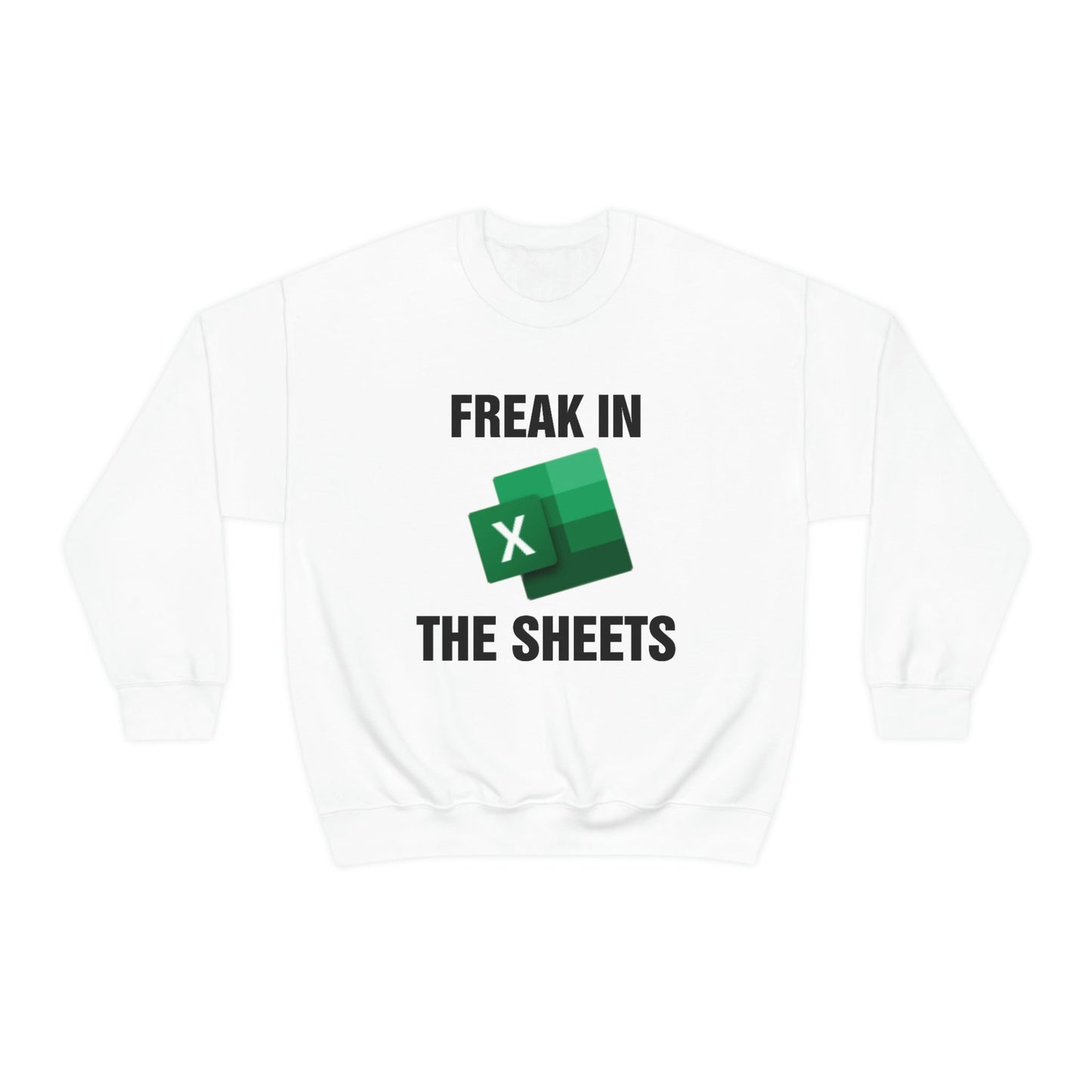 Freak in the Sheets Sweatshirt, Unisex Sweatshirt, Accountant Gift - Wood Unlimited#