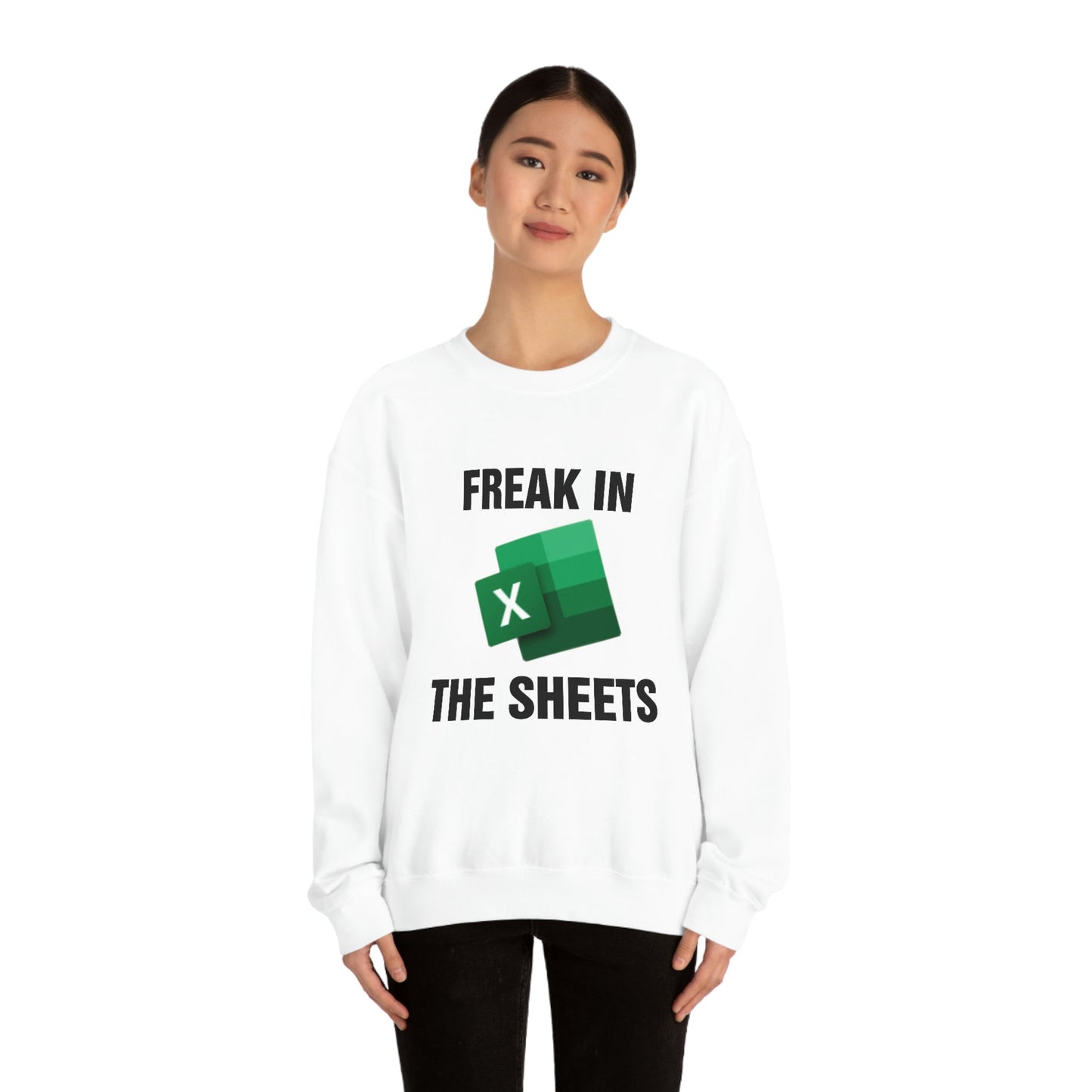 Freak in the Sheets Sweatshirt, Unisex Sweatshirt, Accountant Gift - Wood Unlimited#