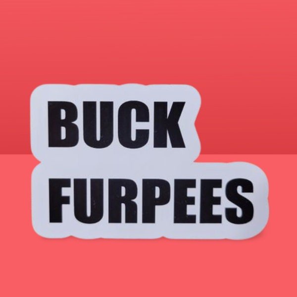 Funny Sticker, Buck Furpees - Fuck Burpees - Funny Crossfit Sticker - Funny Spartan Race Sticker - Funny Workout Decal Sticker - Wood Unlimited#