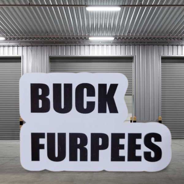 Funny Sticker, Buck Furpees - Fuck Burpees - Funny Crossfit Sticker - Funny Spartan Race Sticker - Funny Workout Decal Sticker - Wood Unlimited#