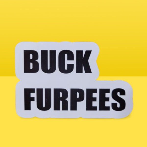 Funny Sticker, Buck Furpees - Fuck Burpees - Funny Crossfit Sticker - Funny Spartan Race Sticker - Funny Workout Decal Sticker - Wood Unlimited#