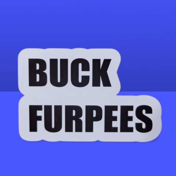 Funny Sticker, Buck Furpees - Fuck Burpees - Funny Crossfit Sticker - Funny Spartan Race Sticker - Funny Workout Decal Sticker - Wood Unlimited#