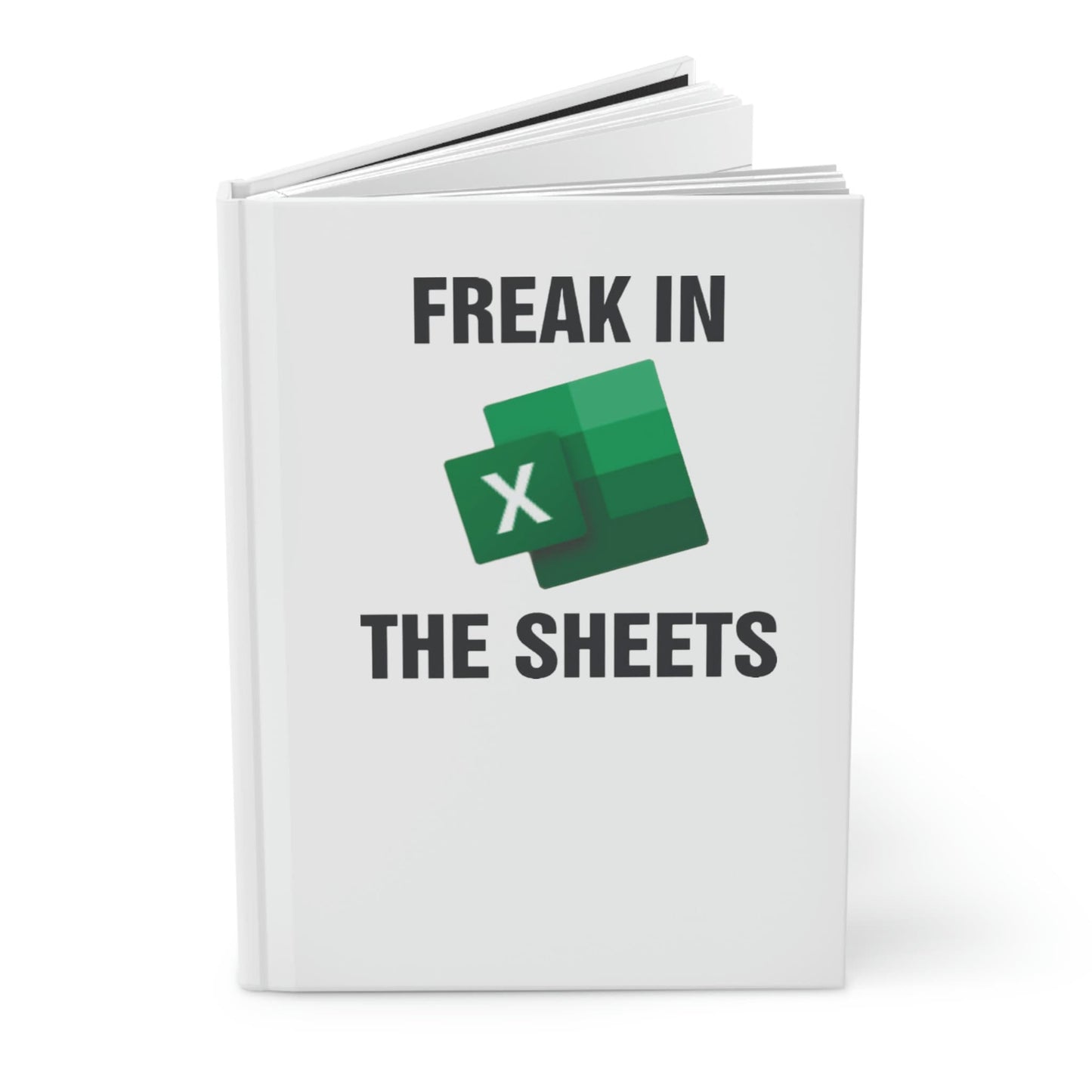 Hardcover Freak in the Sheets Journal - Accountant Gift, Funny Notebook - Wood Unlimited#