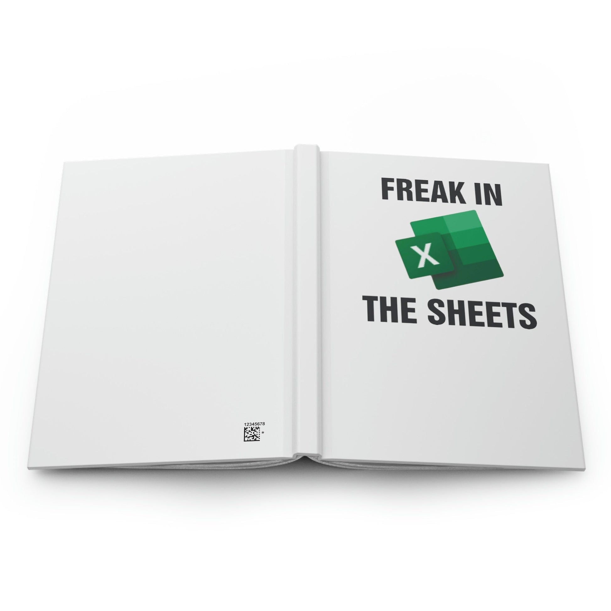 Hardcover Freak in the Sheets Journal - Accountant Gift, Funny Notebook - Wood Unlimited#