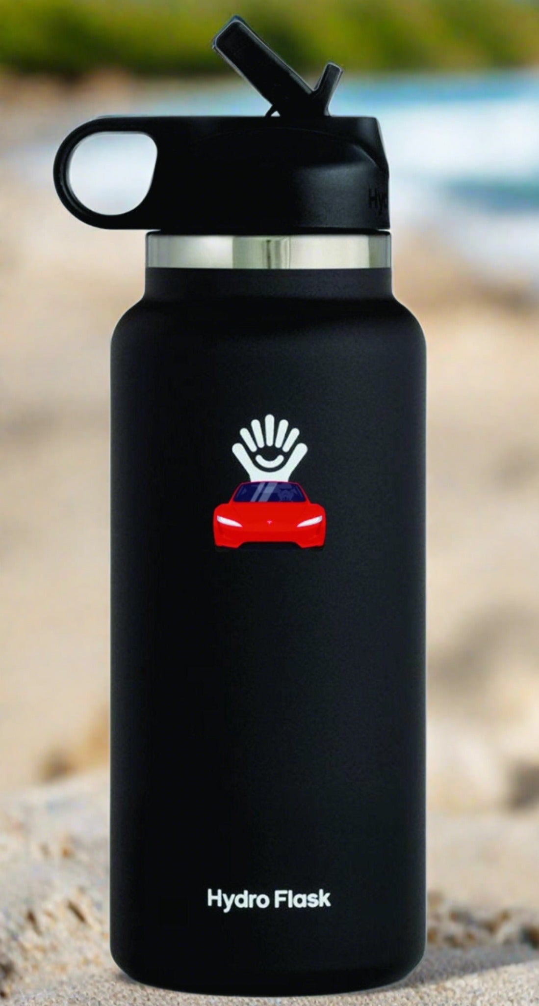 Hydro Flask Tesla Sticker - Wood Unlimited#